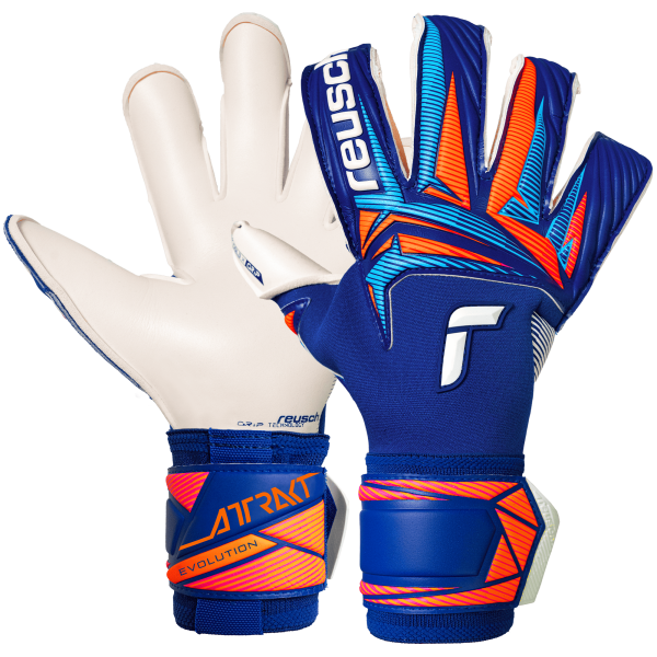 Reusch Attrakt Gold X Evolution 5670964 4126 blau 1